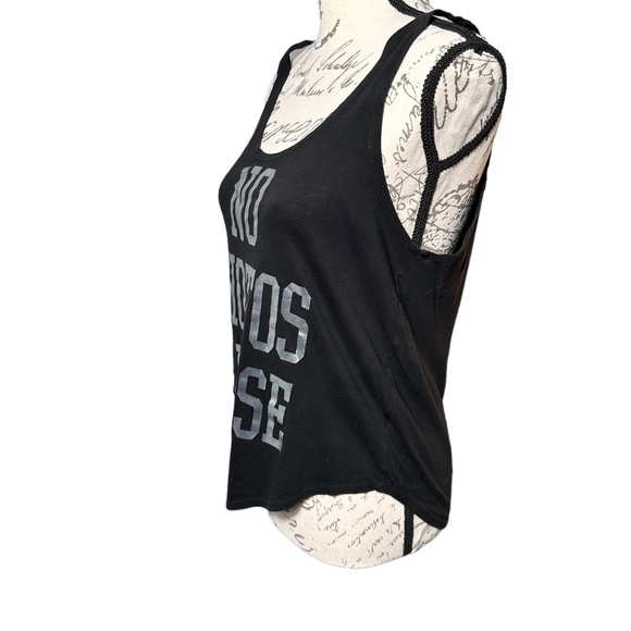 | Project Karma | Black Sleeveless Relaxed Fit No Photos Please Tank - S - Picture 5 of 6